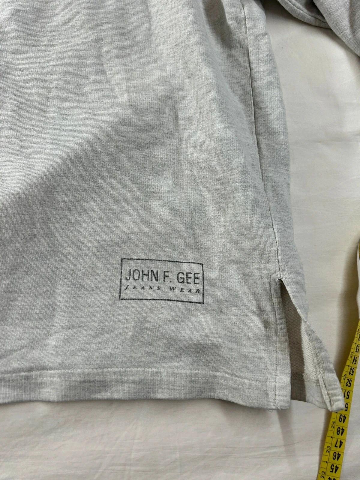 Grijze vintage John F. Gee trui – photo 6